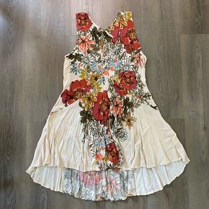 Free People floral pattern dress